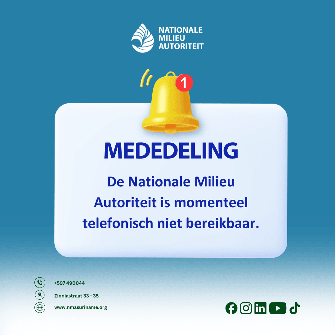 NMA momenteel telefonisch niet bereikbaar
